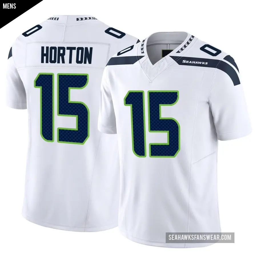 Men's Seattle Seahawks ＃15 Tory Horton White Limited Vapor