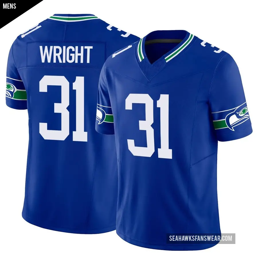 ウェア Jersey Men's Nike Jaxon Smith-Njigba Royal Seattle Seahawks