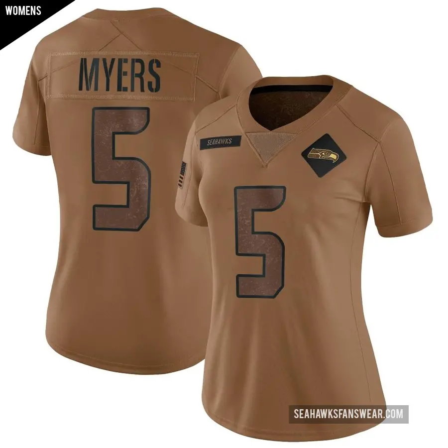 売れ筋商品|||ナイキ カットソー トップス レディース Women's Brown Seattle Seahawks 2023 Salute to Service Long Sleeve T-shirt Brown Women's Nike Brown Seattle Seahawks Salute To Service Long