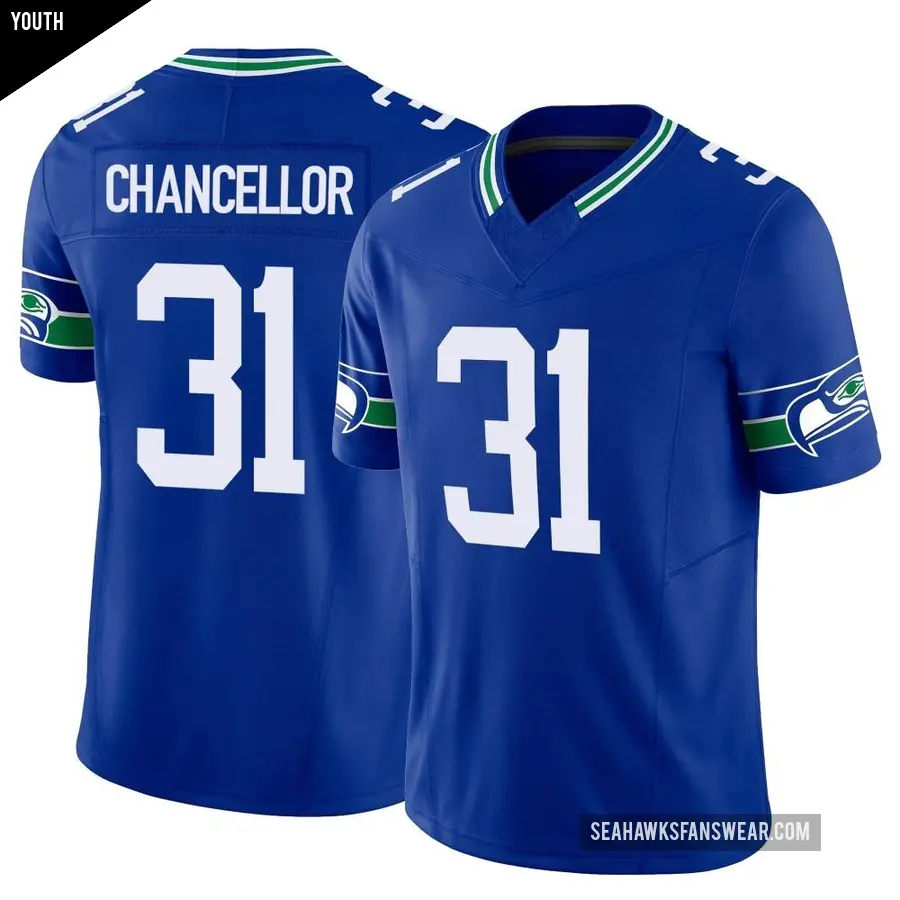 Kam Chancellor Jersey, Legend, Game, Limited, Elite Jerseys